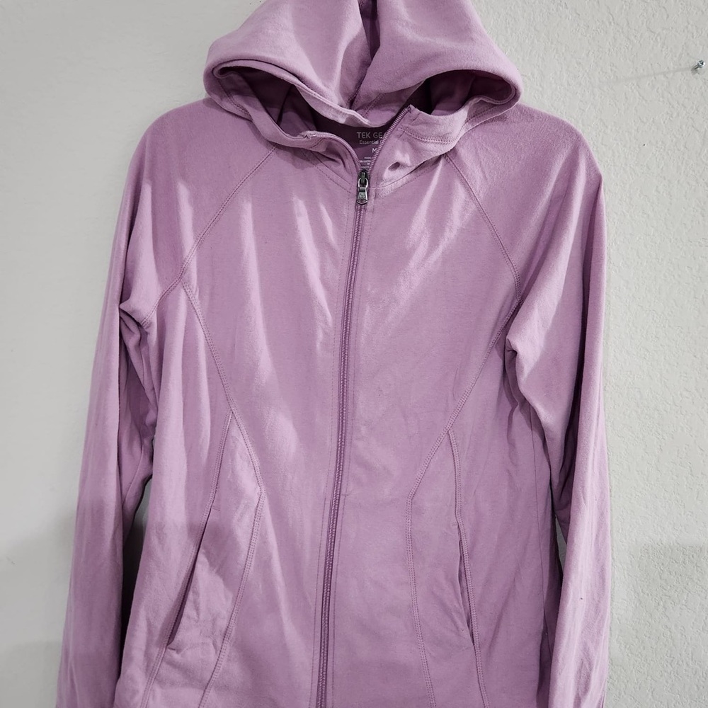 Tek Gear Women's Light Purple Hooded Jacket